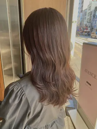 ミディアム カラー ヘアアレンジ 村上 ゆういのヘアスタイル