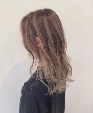 ロング カラー 木下 マサキのヘアスタイル