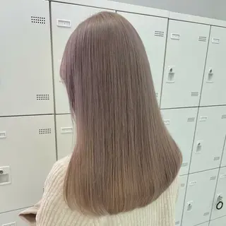 ロング カラー モテ髪ハイトーン🫧 serina🎀池袋のヘアスタイル