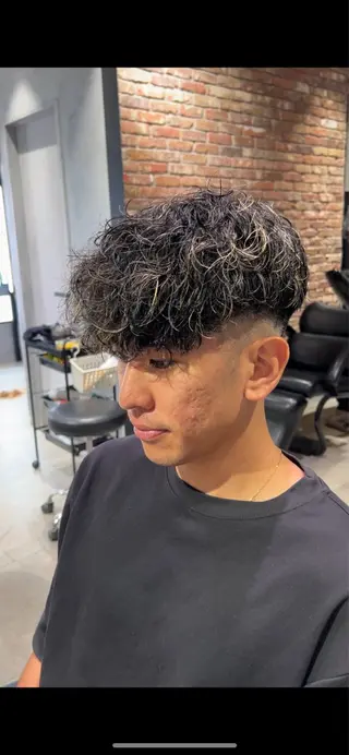 ショート メンズパーマ/縮毛 超特化/tomokiのヘアスタイル