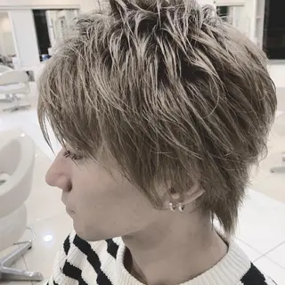 メンズ 山中 亮司のヘアスタイル