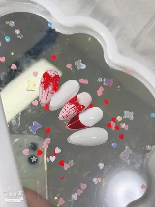 ネイル MoMoA Nail ネイル長さ出し専門店のネイルデザイン