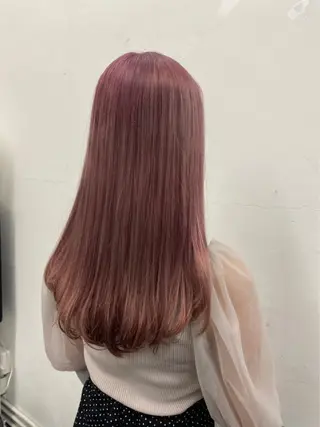 ロング カラー ヘアアレンジ ブリーチ　ハイトーン 特化🌈フジタハルキのヘアスタイル