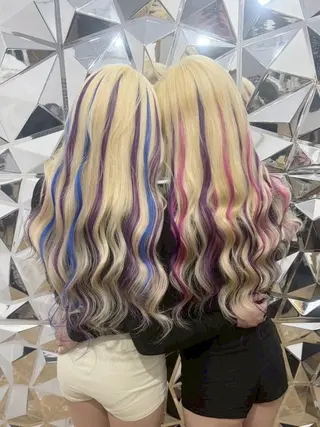 ロング カラー ヘアアレンジ MISA ミサのヘアスタイル
