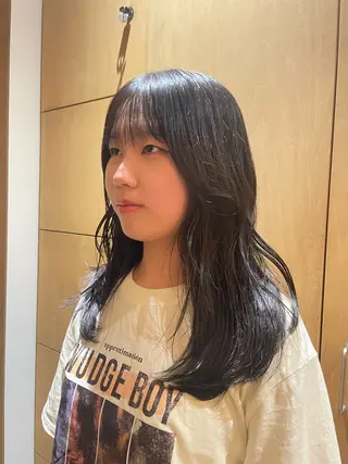 ロング くびれミディアム/似 合わせ/鎌倉/edAのヘアスタイル