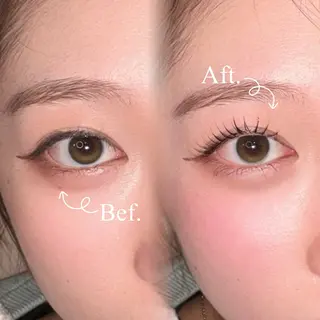 マツエク・マツパ NORAアイラッシュ 🩵NANAKOのマツエク・マツパデザイン