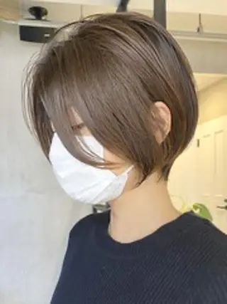 ショート カラー 深谷 侑亮のヘアスタイル