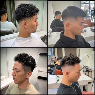 ショート パーマ 京都駅メンズカット/ パーマ/Keigoのヘアスタイル