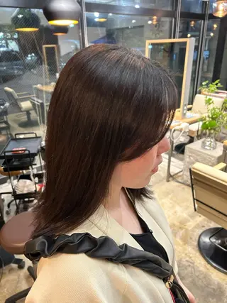 ミディアム 長谷川 まほろのヘアスタイル