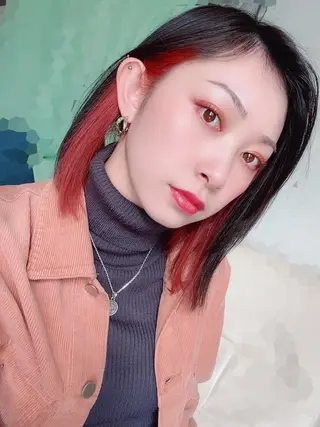 ミディアム タカツド ユウキのヘアスタイル