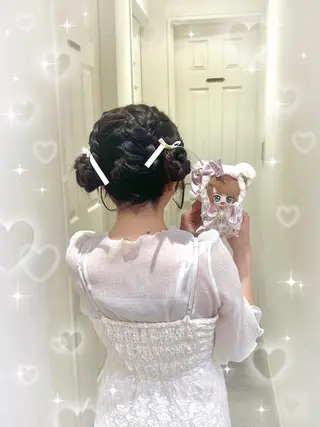 ヘアアレンジ 💖韓国ヘア/ハイト ーン💖mikotoのヘアスタイル