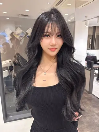 ロング カラー 谷川が作る熊本1🥇 レイヤーカットのヘアスタイル