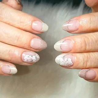 ネイル 下妻ネイルサロン/ 持ちの良いネイルのネイルデザイン