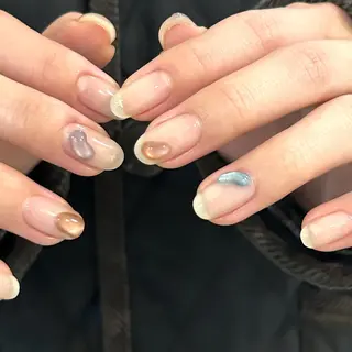 ネイル 大阪/堀江ニュアンス WAKABAのネイルデザイン