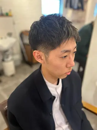 ショート 尭部 佑太のヘアスタイル