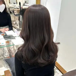 ロング カラー ヘアアレンジ 透明感カラー ai🫧🪞のヘアスタイル