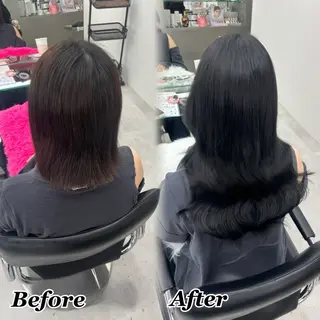 ヘアメ🎀推しカラー 🥣横浜/しほ🧸のヘアスタイル