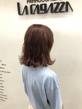 ショート カラー 東條 克義のヘアスタイル