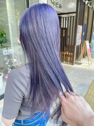 ロング カラー パーマ ヘアアレンジ 縮毛矯正/美髪 髪質改善/石田幸輔のヘアスタイル