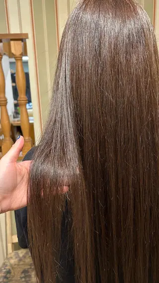 ロング 新潟/万代/レイヤー 韓国風/明間未来のヘアスタイル