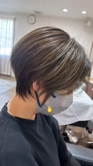 ショート 【ハイライト】 YUYAのヘアスタイル