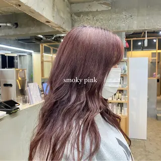 ロング 茜璃/ブリーチカラー /レイヤーカットのヘアスタイル