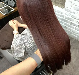 ロング カラー 透明感style 🌿 ASUKAのヘアスタイル