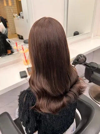 ロング カラー 💖札幌カラー 指名No.1💖玲奈のヘアスタイル