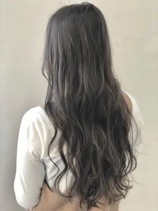 ロング カラー 斉藤 翔平のヘアスタイル