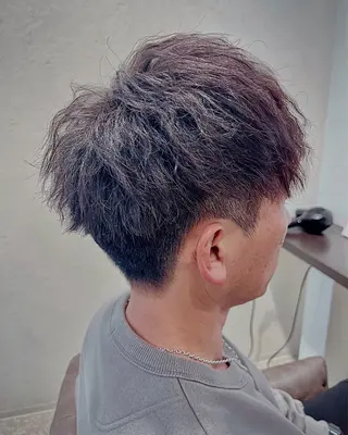 パーマ メンズ 田中 和可のヘアスタイル