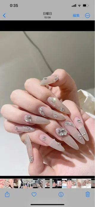 ネイル glance nailのネイルデザイン