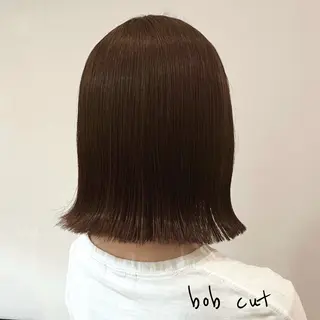 ミディアム ★韓国トレンドカット ★むなかたももかのヘアスタイル