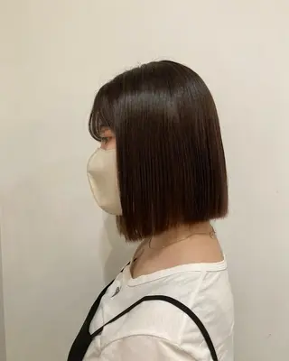 ショート カラー KANO🌷 艶カラーのヘアスタイル
