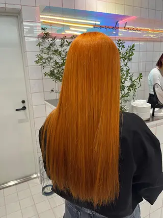 ロング Yurina 💖透明感カラー💖のヘアスタイル