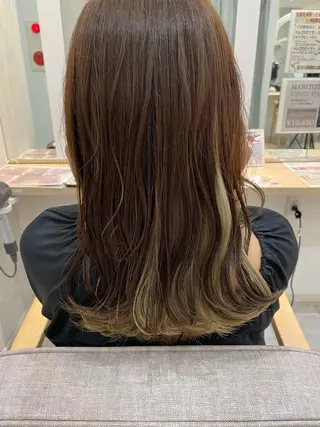 ロング カラー LiL HAIR&SMILE 住吉店所属・石川 珠有のヘアスタイル