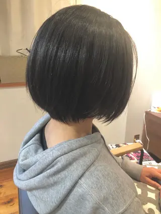 ショート 上品な大人レイヤー 🍀渋谷🍀濱口敬太のヘアスタイル