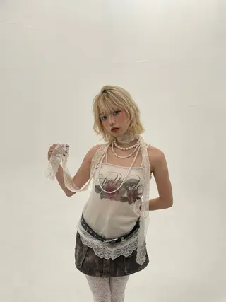 ショート カラー Ash koume᧔♡᧓のヘアスタイル