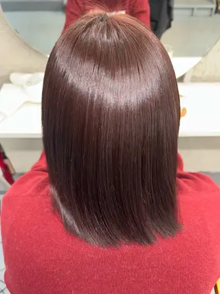 ミディアム ブリーチ×縮毛矯正 💫だいちのヘアスタイル