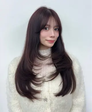 ロング YUKI / レイヤーカット🤍のヘアスタイル