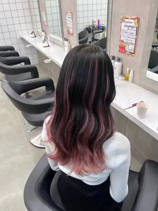 カラー 🥀韓流暖色ヘア 🥀yuzukiのヘアスタイル