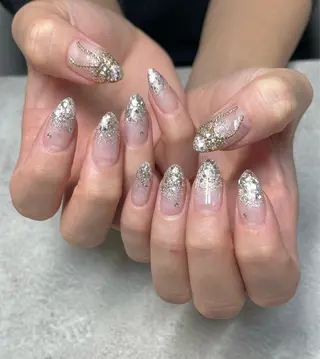 ネイル ネイルルーム チャームのネイルデザイン