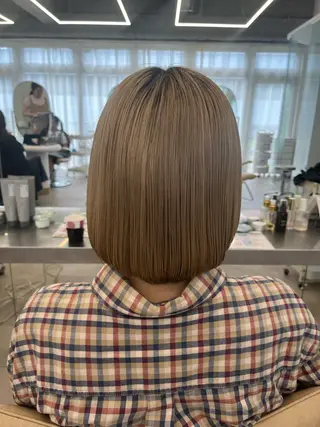 ショート 暖色ブリーチ ⭐️honokaのヘアスタイル