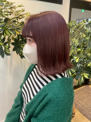 ショート カラー 🌼ハイライト透明感 🌼maiのヘアスタイル