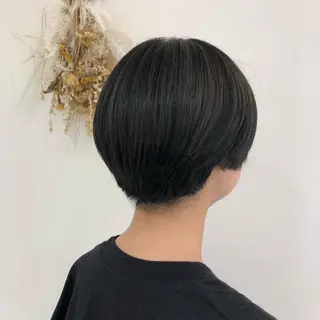 ショート カラー 【髪質改善】 梅田　聡のヘアスタイル