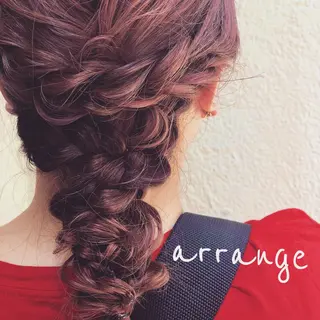 ロング AYAKA 下北沢suuのヘアスタイル