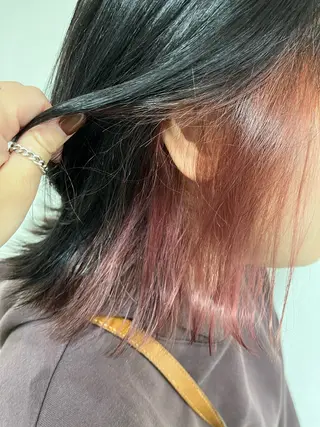ショート カラー ハイトーンカラー🩵 耳ツボジュエリー👂のその他イメージ