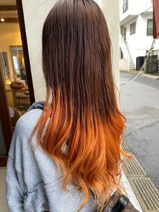 ロング カラー パーマ ヘアアレンジ メンズ キッズ ネイル マツエク・マツパ 🌈髪質改善・美髪矯 正・平野瀬乃🌈のヘアスタイル