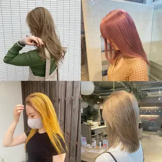 ミディアム カラー レイヤーカット/ miranのヘアスタイル