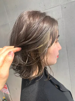 ショート カラー ☕️ベージュカラー 内藤光哉☕️のヘアスタイル