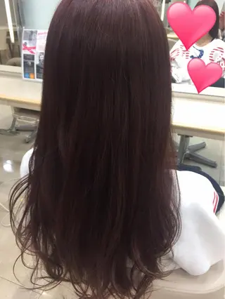 ロング カラー 盛れるレイヤーカット 得意🌹井上美沙のヘアスタイル